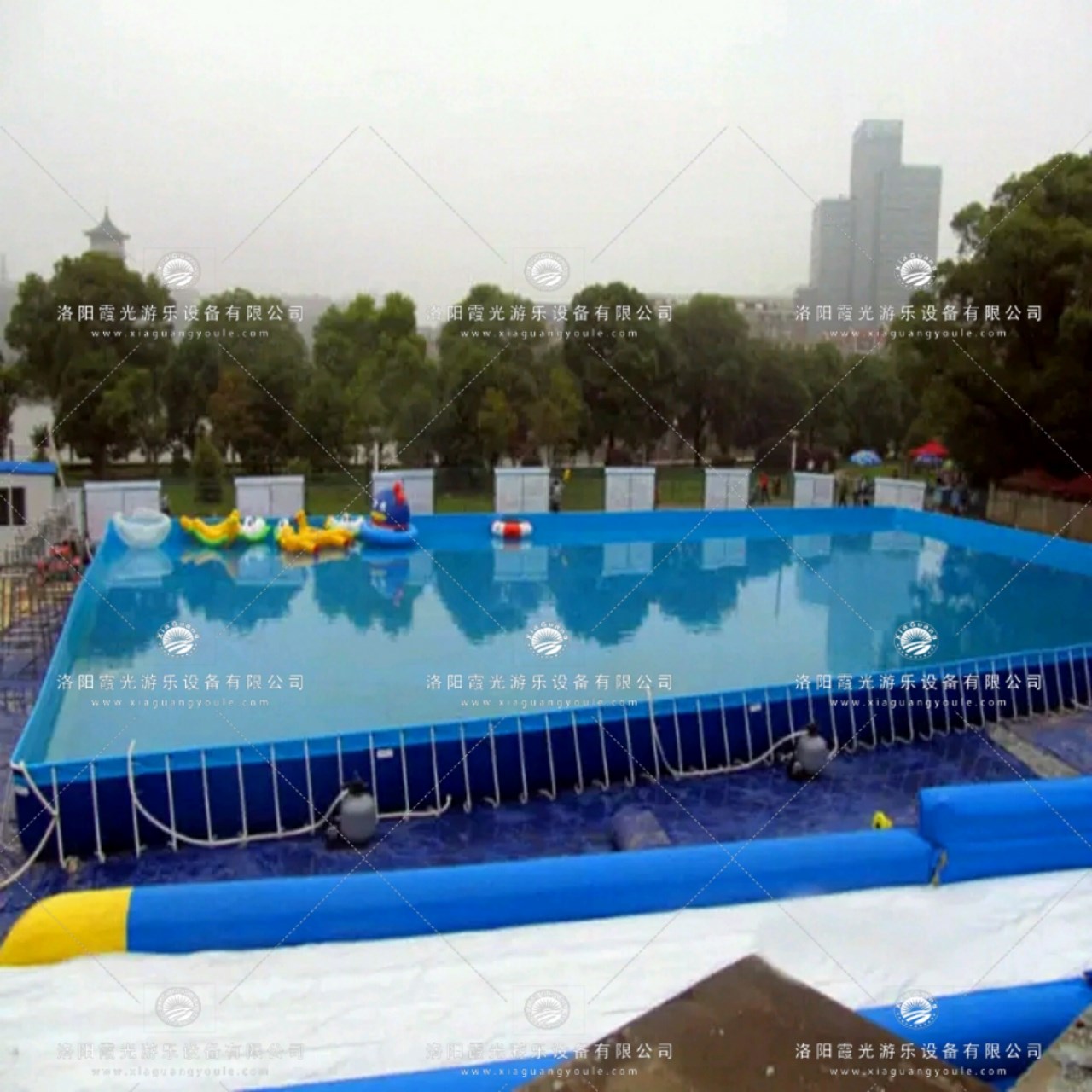 湘东室外支架游泳池
